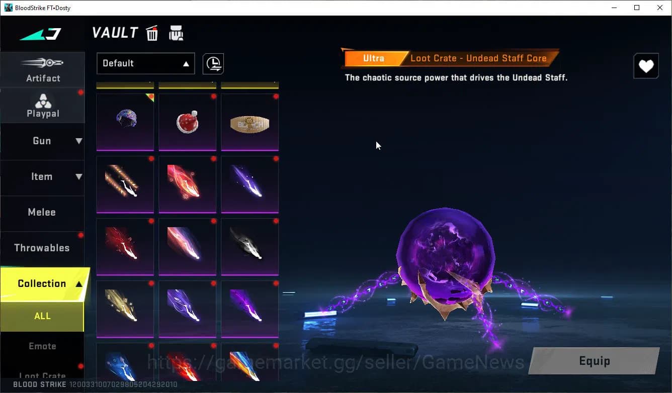 Blood Strike Accounts ASIA|ETERNAL Nova-NigMare,Zero+MELE DualBlades,Col image 8