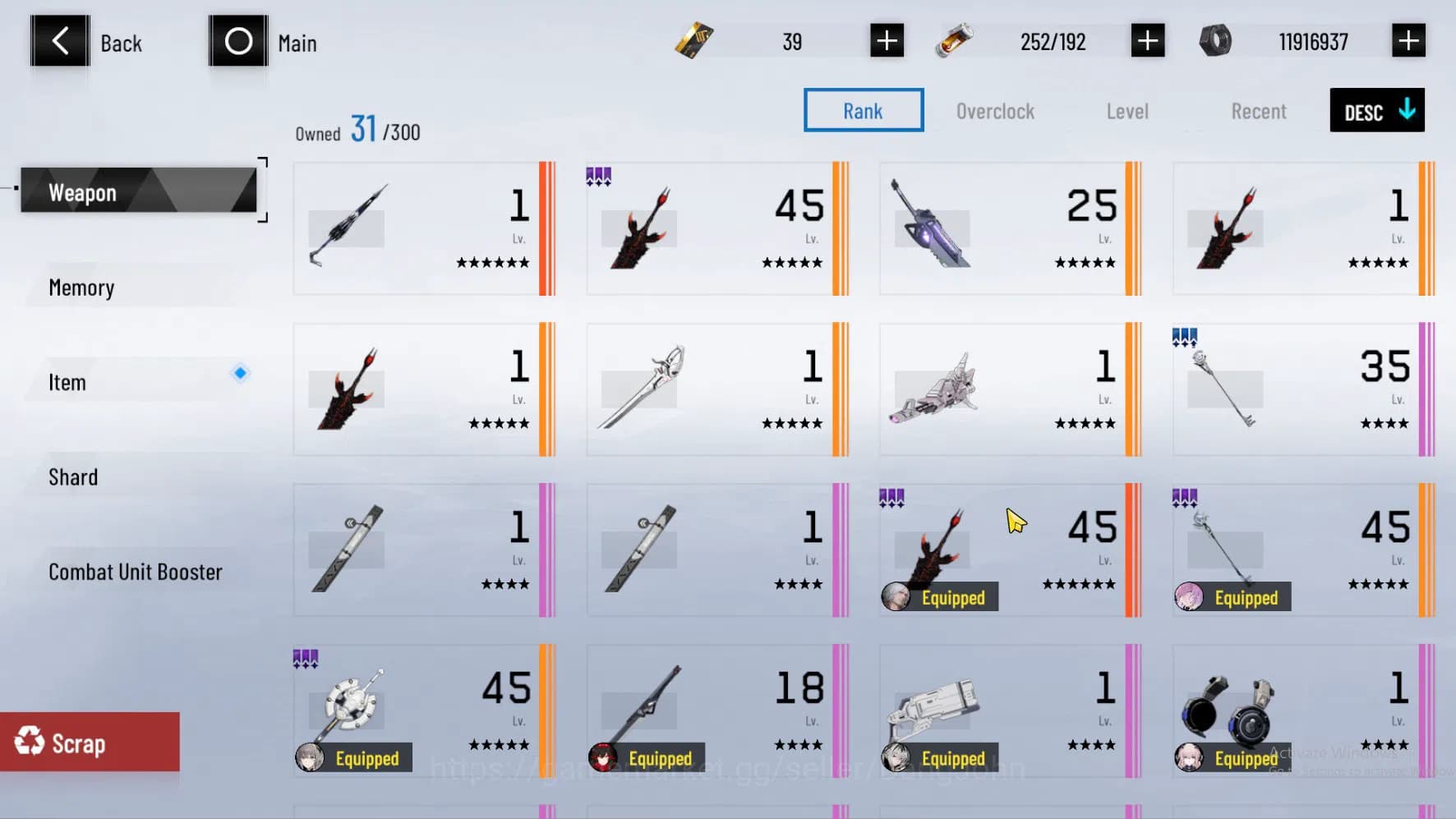 Punishing: Gray Raven Accounts Dante Sign (SSS) | Nanami | Ishmael | Crimson Wave image 8