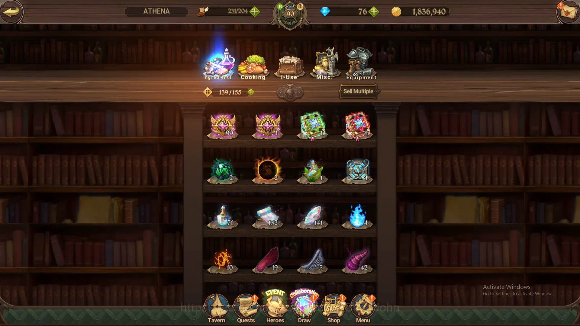 The Seven Deadly Sins: Grand Cross Accounts Global|3.4M CC|12 collab Re-zero+FF+Overlord|3 LR image 6