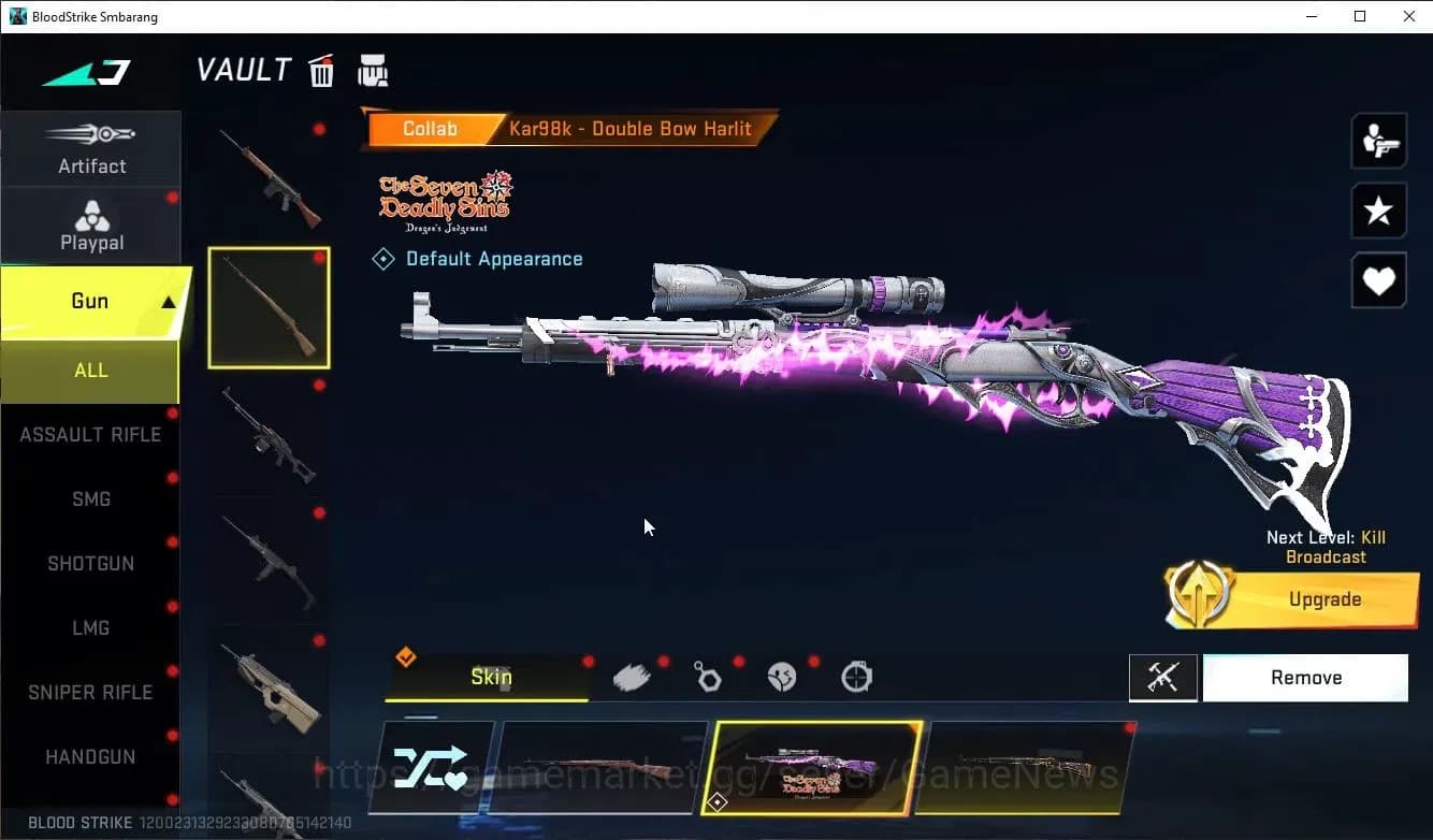Blood Strike Accounts ASIA|EVO FAL+Collab AOT FAL,7DS(Kar98,QBZ95)+20 UL image 7