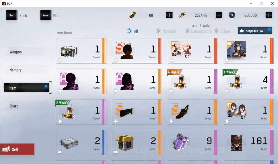 Punishing: Gray Raven Accounts ASIA|Lv 46 | [S Nirvantia,S Crepuscule,S LuciaCW,S image 8