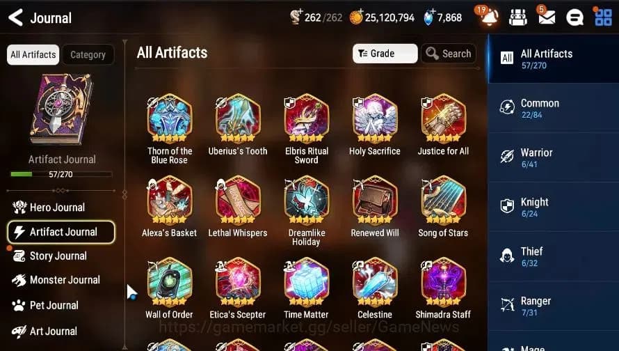 Epic Seven Accounts GLOBAL|UnVerif|5 ML(LW Peira,US Choux,CPavel,RRoan image 7