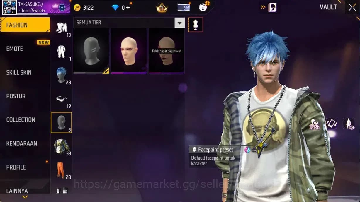 Free Fire Accounts Indonesia | M1887 Sterling Conqueror Evo Lv.2, Vau image 7