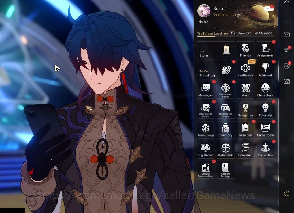 Honkai Star Rail Accounts Asia|TL 64|5 Limited|Evernight E1+Sign,Sparkle,Jin image 1