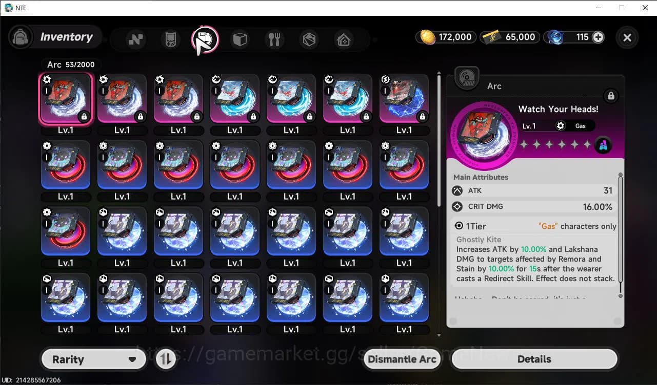 Neverness to Everness Accounts GLOBAL NA|HL 3|Fresh Starter 1 SSR Limited Nanally image 4