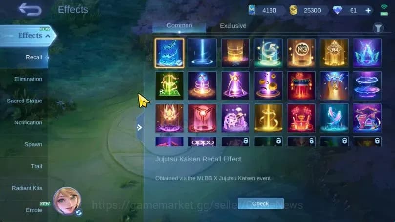 Mobile Legends: Bang Bang Accounts Hero 79|Skin 155|Tranformer Roger,Kagura[Annual St image 10