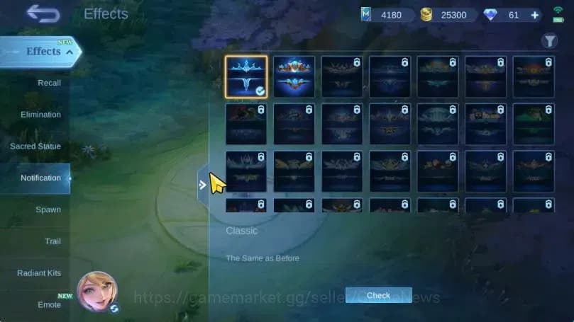 Mobile Legends: Bang Bang Accounts Hero 79|Skin 155|Tranformer Roger,Kagura[Annual St image 12