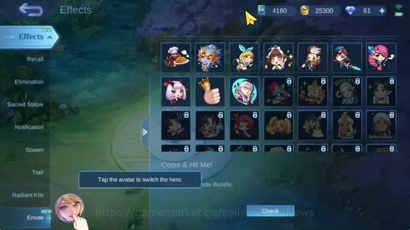 Mobile Legends: Bang Bang Accounts Hero 79|Skin 155|Tranformer Roger,Kagura[Annual St image 16