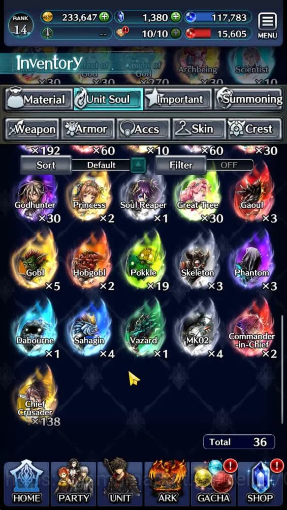 Last Cloudia Accounts GLOBAL| Rank 10 | Starter Collab (DLRimuru,Hinata image 6