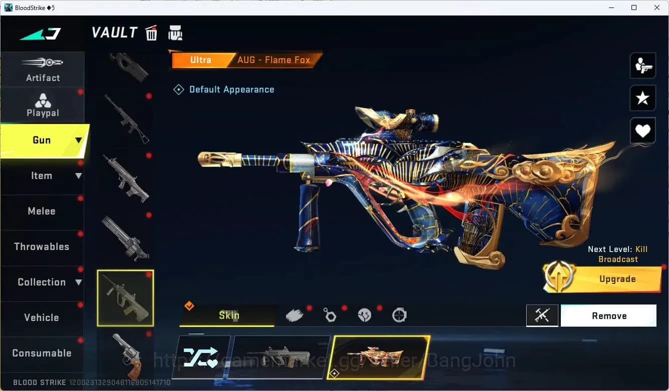 Blood Strike Accounts ASIA |COLLAB,AK47,M700,KAR98K,QBZ95,|LIMITED,AR97| image 11