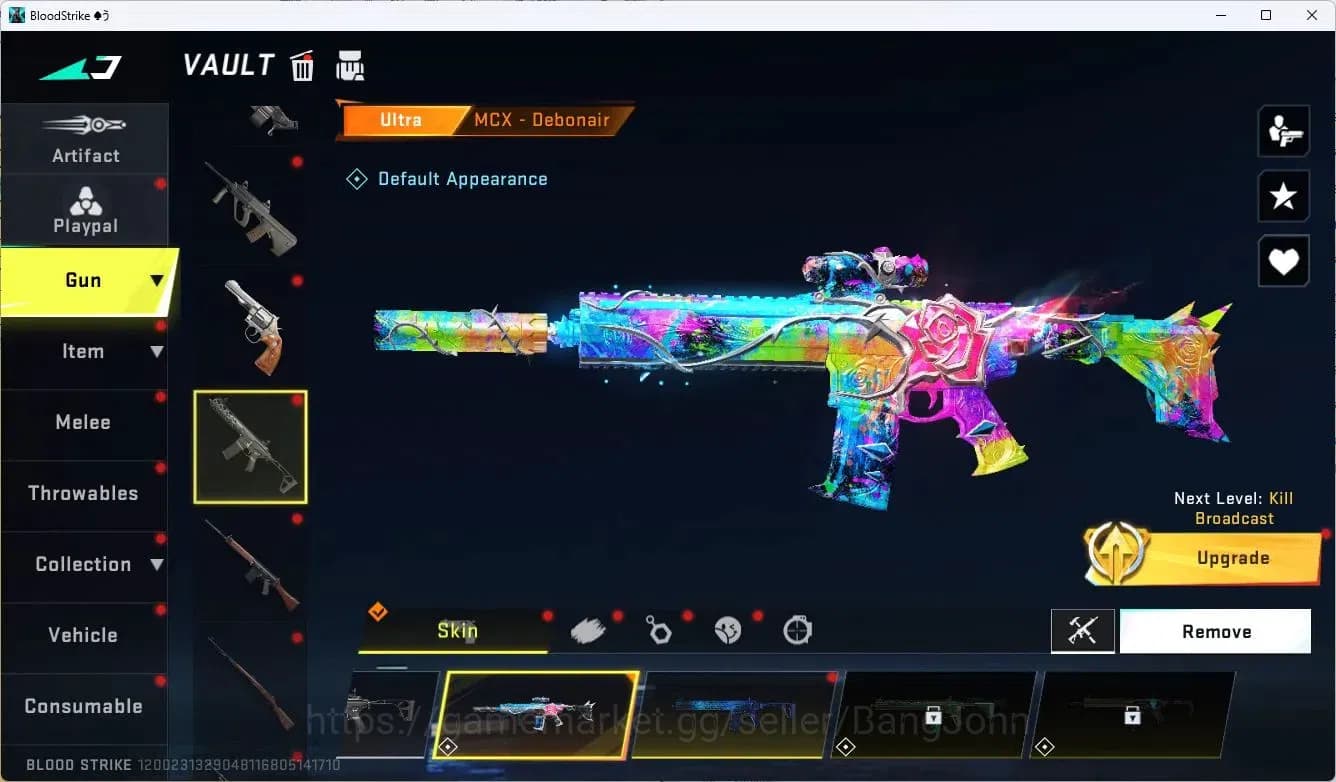 Blood Strike Accounts ASIA |COLLAB,AK47,M700,KAR98K,QBZ95,|LIMITED,AR97| image 12