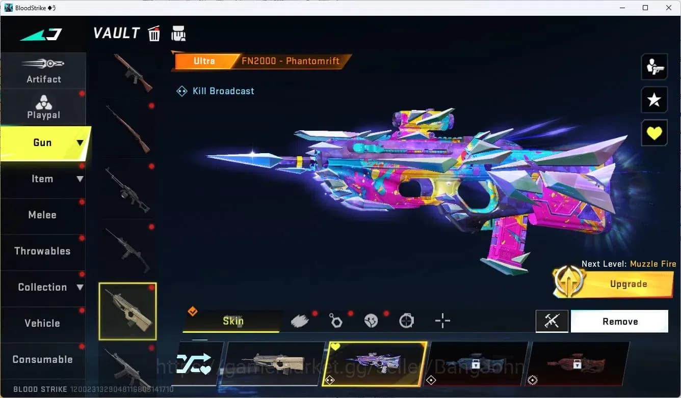 Blood Strike Accounts ASIA |COLLAB,AK47,M700,KAR98K,QBZ95,|LIMITED,AR97| image 14