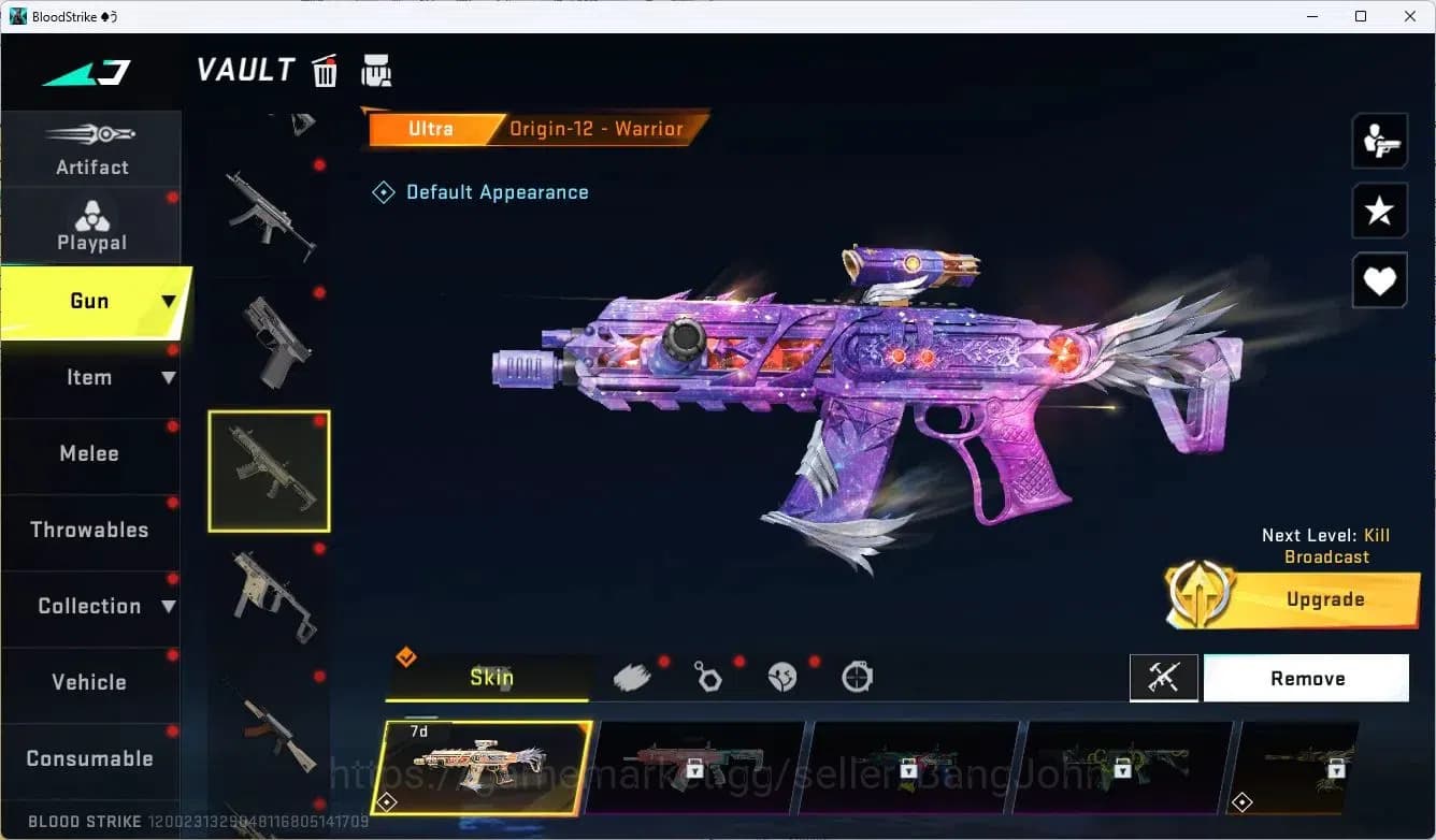 Blood Strike Accounts ASIA |COLLAB,AK47,M700,KAR98K,QBZ95,|LIMITED,AR97| image 6
