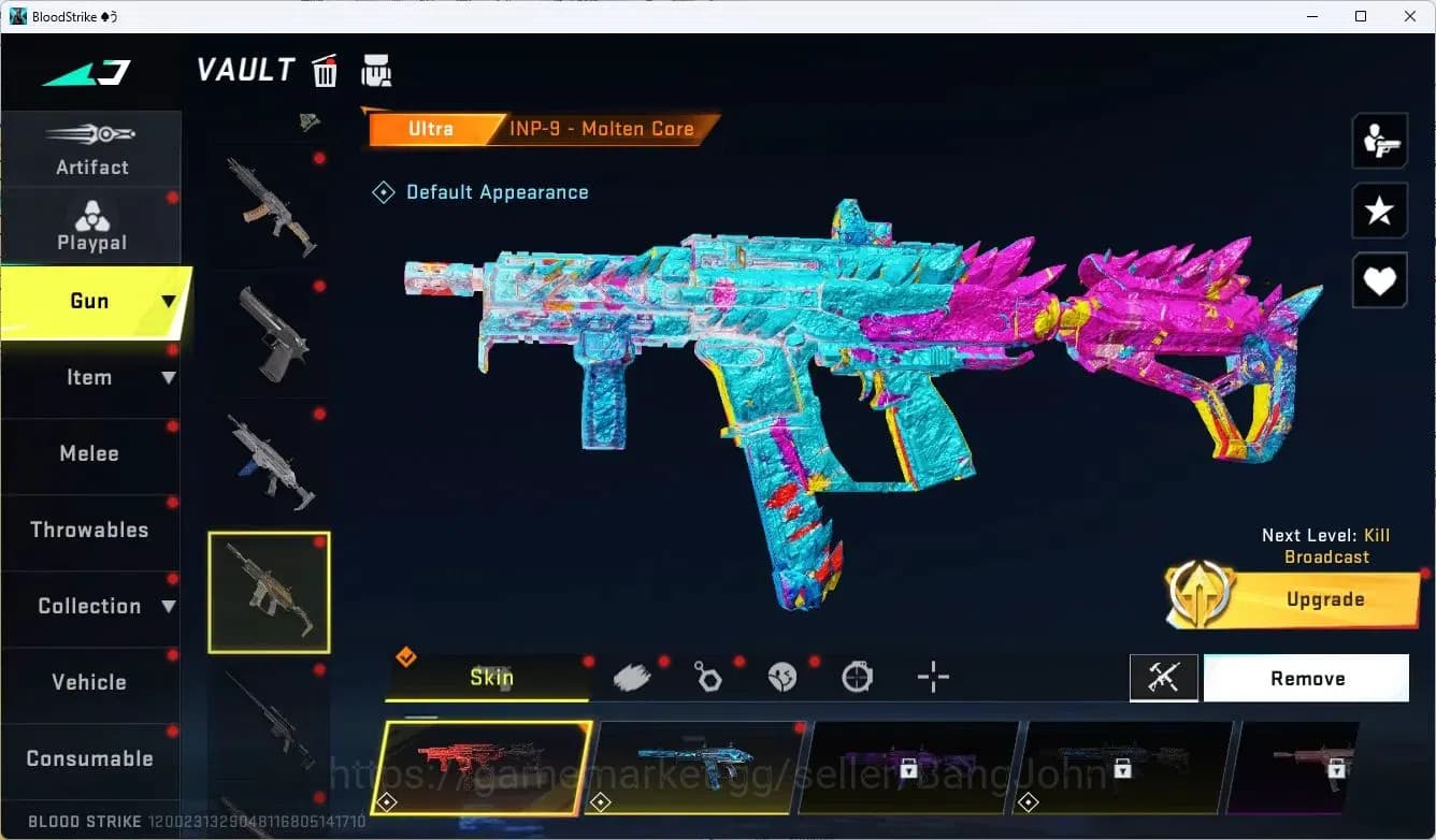 Blood Strike Accounts ASIA |COLLAB,AK47,M700,KAR98K,QBZ95,|LIMITED,AR97| image 8