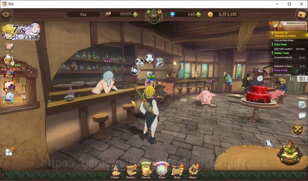 The Seven Deadly Sins: Grand Cross Accounts Global |1,1M CC|Chapter 4+140 Dm|2 LR+4 UR+Collab image 1