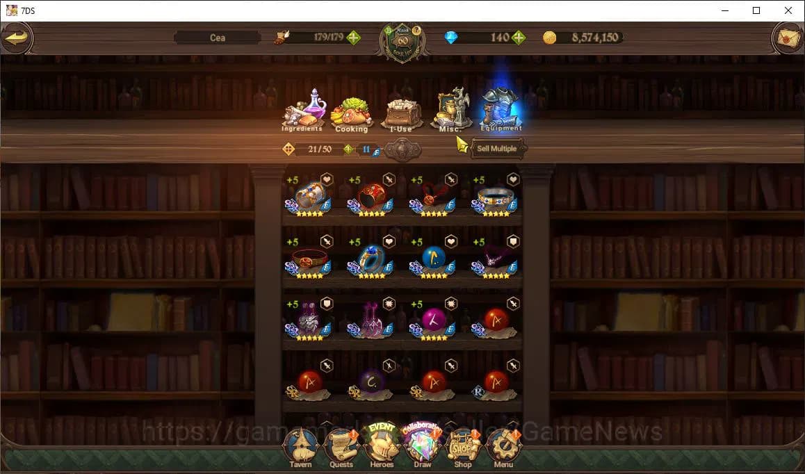 The Seven Deadly Sins: Grand Cross Accounts Global |1,1M CC|Chapter 4+140 Dm|2 LR+4 UR+Collab image 2