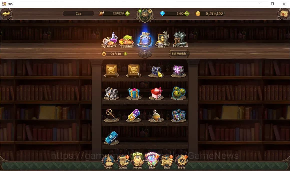 The Seven Deadly Sins: Grand Cross Accounts Global |1,1M CC|Chapter 4+140 Dm|2 LR+4 UR+Collab image 4