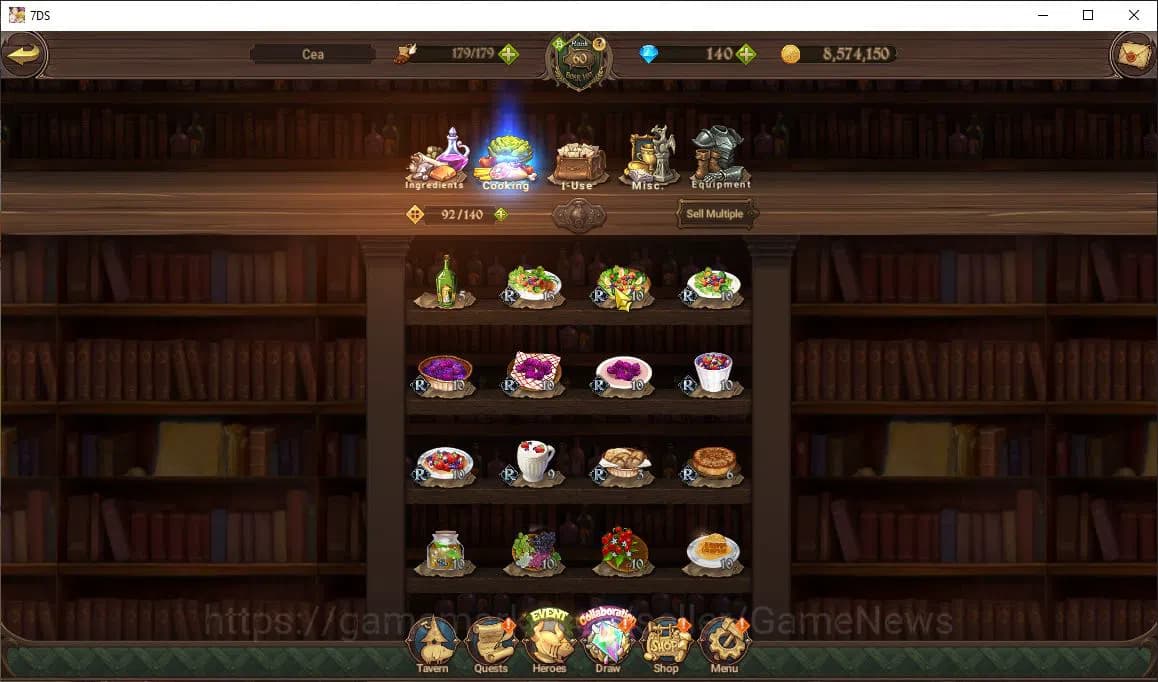 The Seven Deadly Sins: Grand Cross Accounts Global |1,1M CC|Chapter 4+140 Dm|2 LR+4 UR+Collab image 5