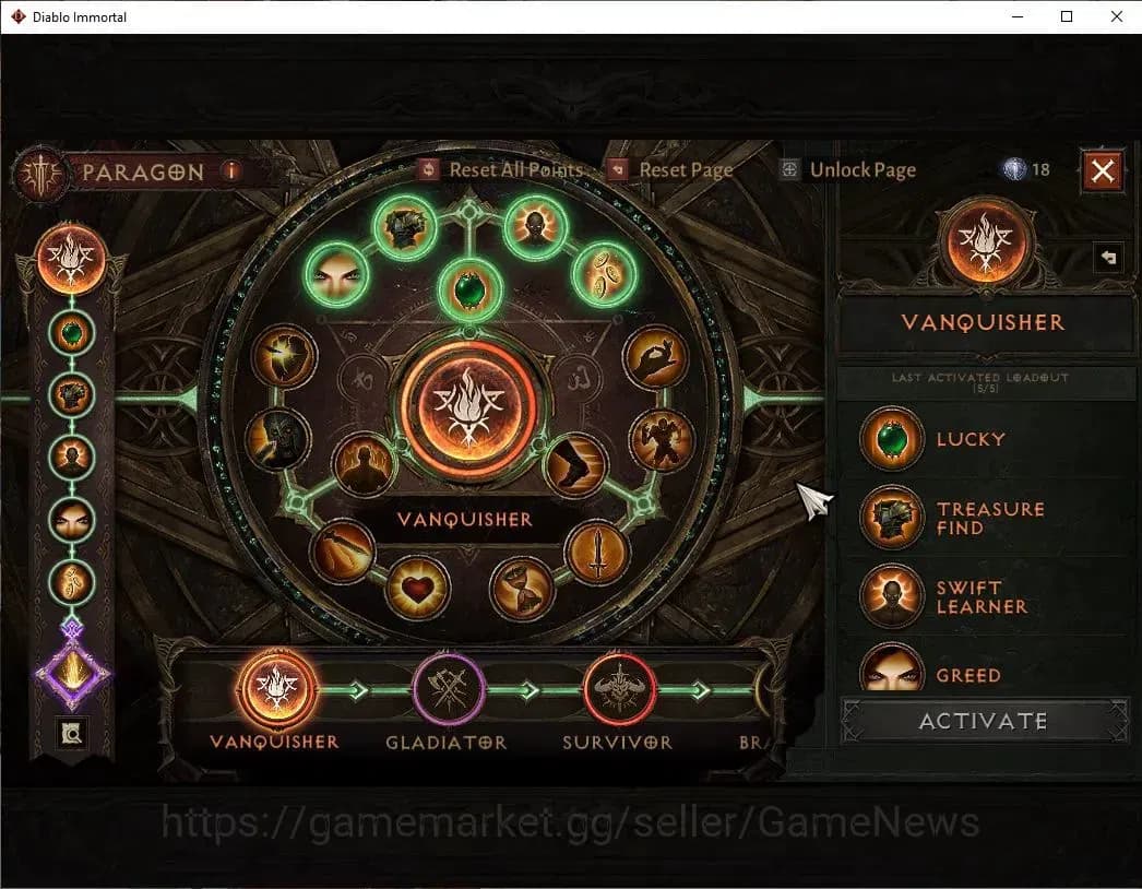 Diablo Immortal Accounts SEA - Verathiel|CS ON|Lv60(658)|Necromancer|CR 38K image 12