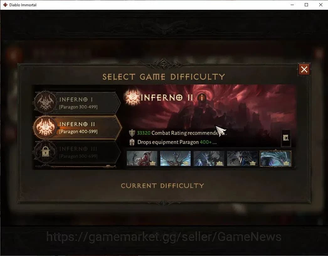 Diablo Immortal Accounts SEA - Verathiel|CS ON|Lv60(658)|Necromancer|CR 38K image 18