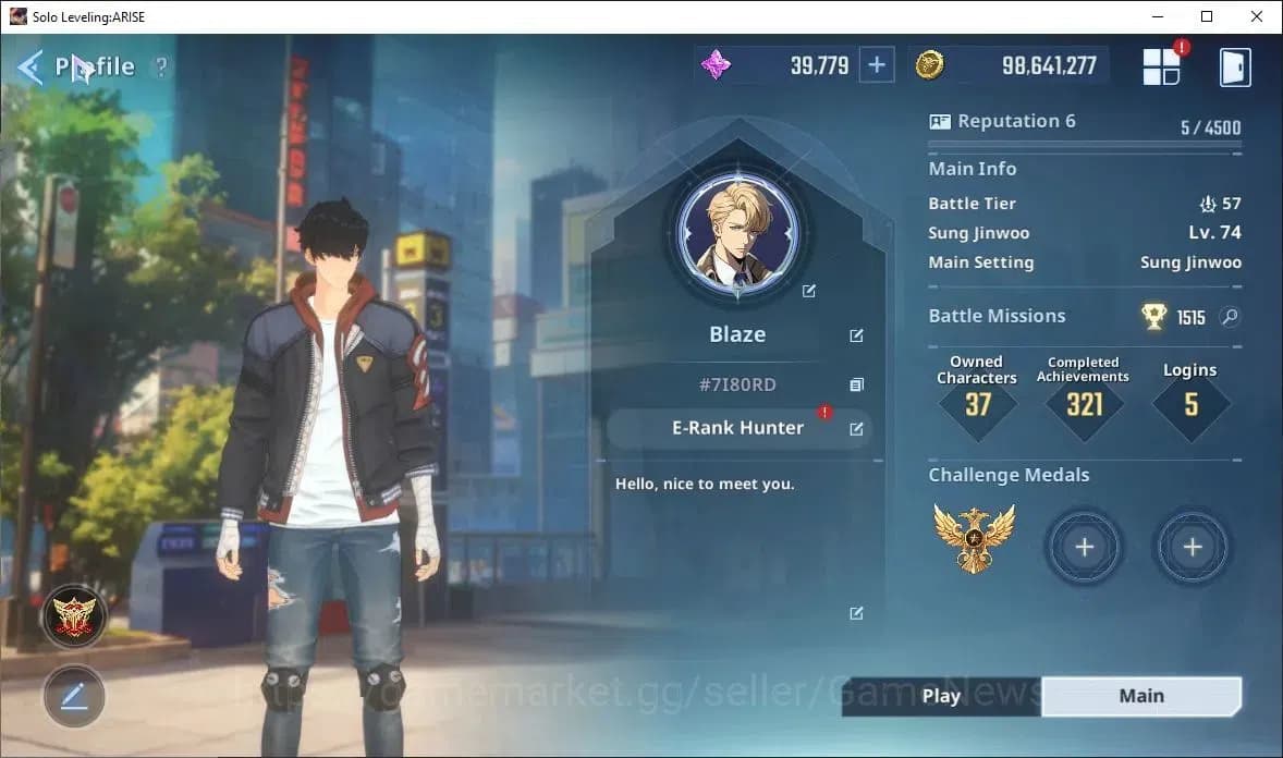 Solo Leveling: ARISE Accounts Lv74 1819M Pwr|LennartA3,+Sign,ReijiA5+Sign,Hae In image 2
