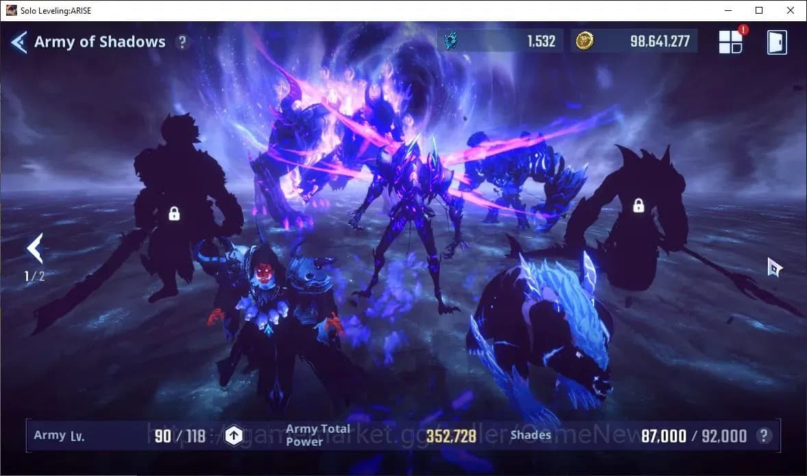 Solo Leveling: ARISE Accounts Lv74 1819M Pwr|LennartA3,+Sign,ReijiA5+Sign,Hae In image 8