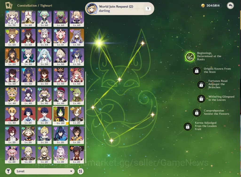 Genshin Impact Accounts ASIA|AR59|PreamTeam NeuvilletteC1|15Limited+10(*5W image 15