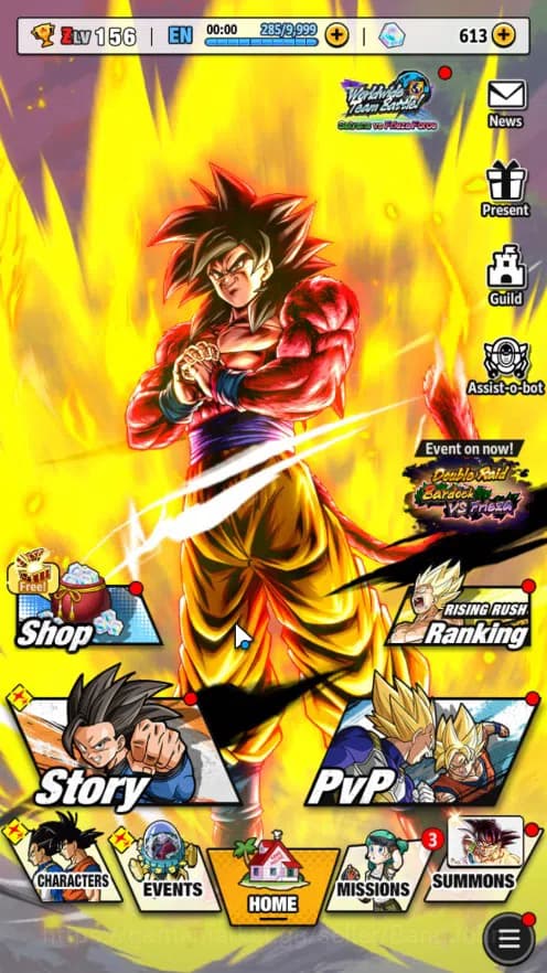 Dragon Ball Legends Accounts Lvl 156|114 M Total Power|2 Ultra|2 LR|Ultra SS Go image 1