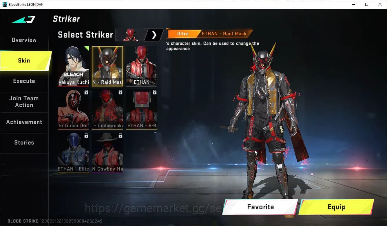 Blood Strike Accounts ASIA|Collab 7DS (Karl98,QBZ95), BLEACH Byakuya+1 U image 4