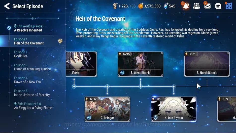 Epic Seven Accounts GLOBAL Unverif| Starter |1 ML (Mediator Kawerik)+F image 10