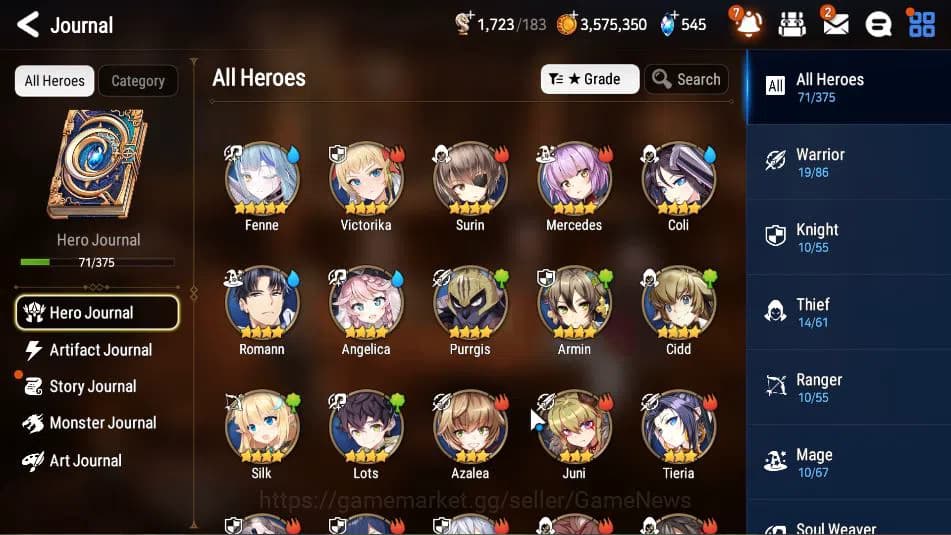 Epic Seven Accounts GLOBAL Unverif| Starter |1 ML (Mediator Kawerik)+F image 5