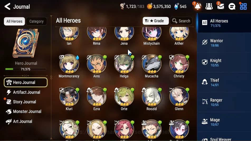 Epic Seven Accounts GLOBAL Unverif| Starter |1 ML (Mediator Kawerik)+F image 7