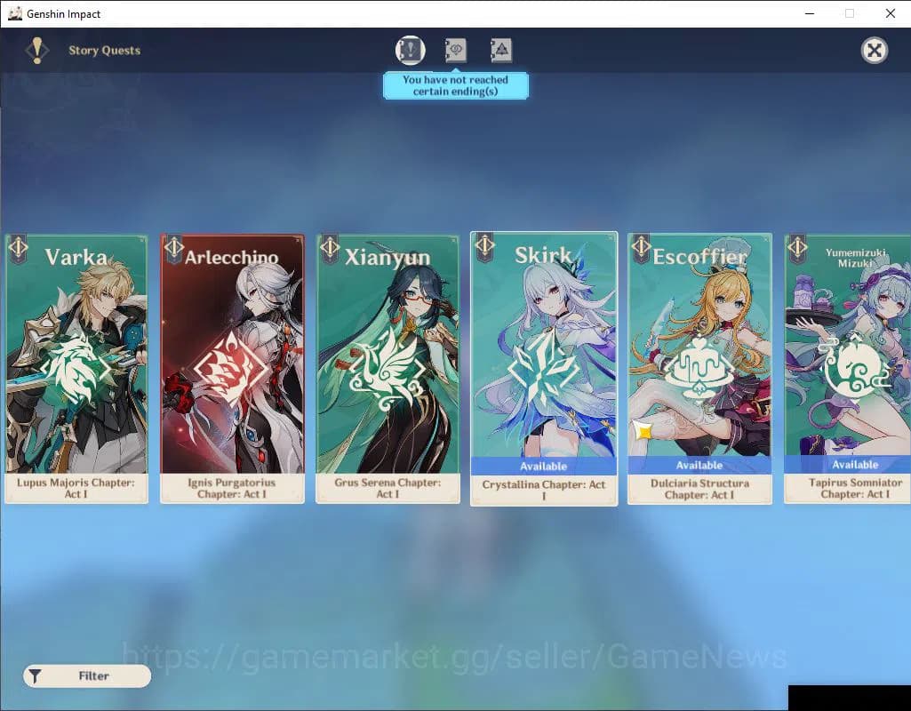 Genshin Impact Accounts ASIA |AR 57|9 Limit+5(*5Wep)|Neuvilette+Sign,EulaC image 14
