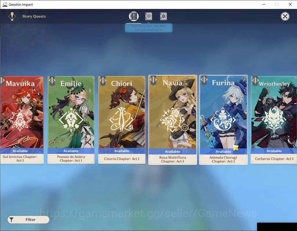 Genshin Impact Accounts ASIA |AR 57|9 Limit+5(*5Wep)|Neuvilette+Sign,EulaC image 15