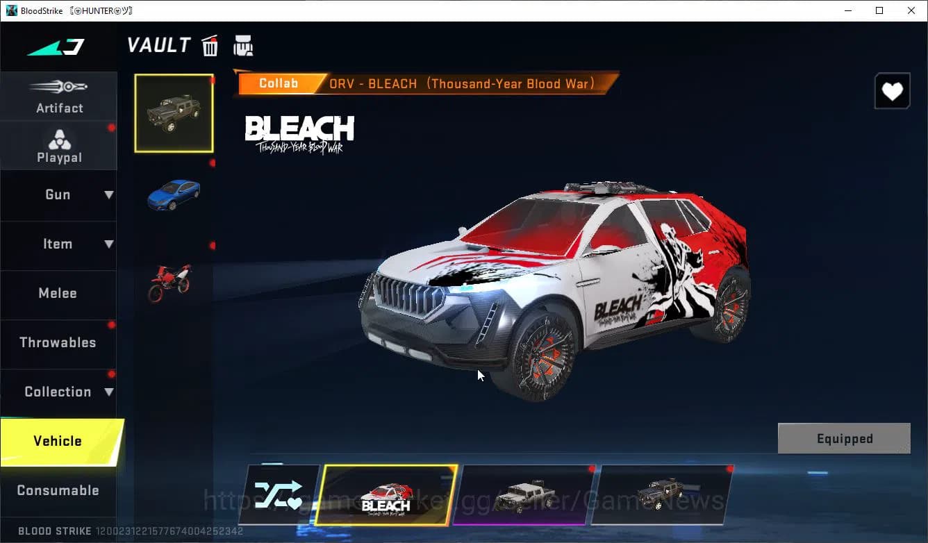 Blood Strike Accounts ASIA|Collab BLEACH Byakuya+3 ULTRA [Ethan-Raidmask image 15