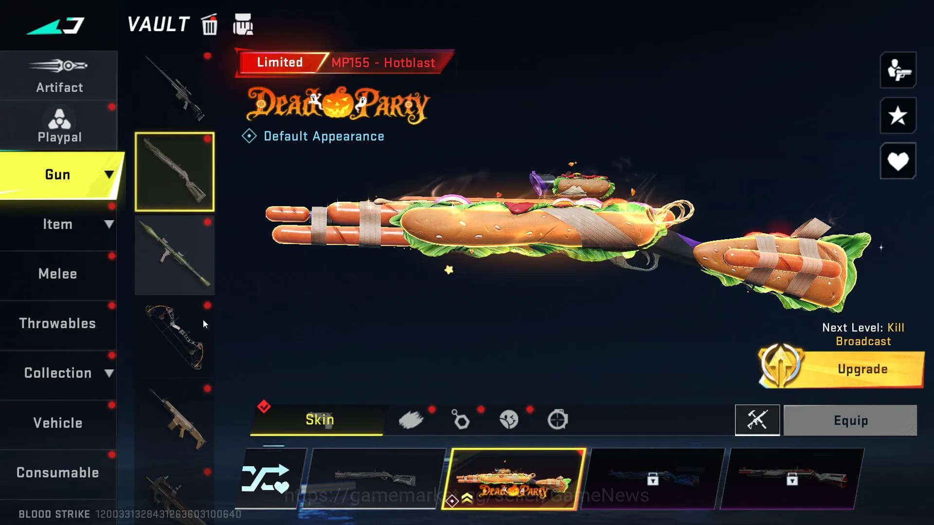 Blood Strike Accounts ASIA|4 ETERNAL(M700,Uzi,Ran,Byakuya)1MELE(kukri-Ne image 7