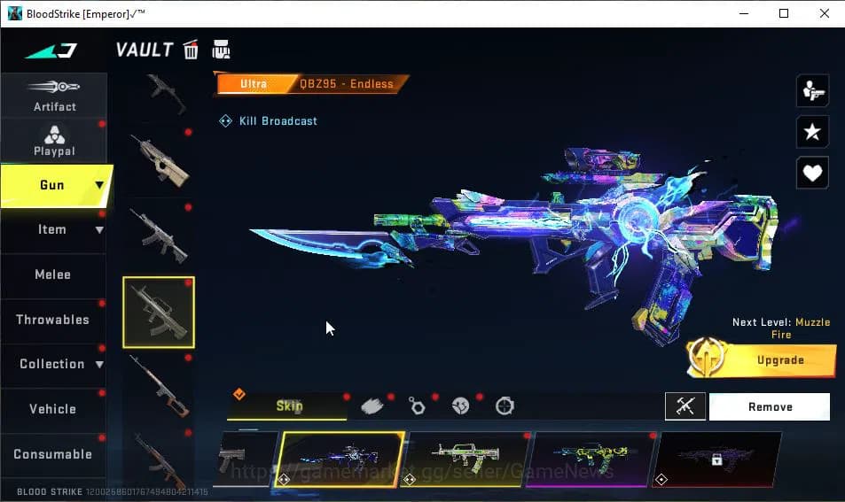 Blood Strike Accounts ASIA|ETERNAL[Galil-Noxdra Lv3,Vector-Shadowdrake L image 12