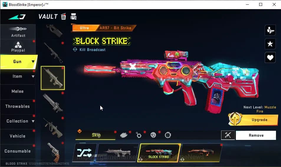 Blood Strike Accounts ASIA|ETERNAL[Galil-Noxdra Lv3,Vector-Shadowdrake L image 13