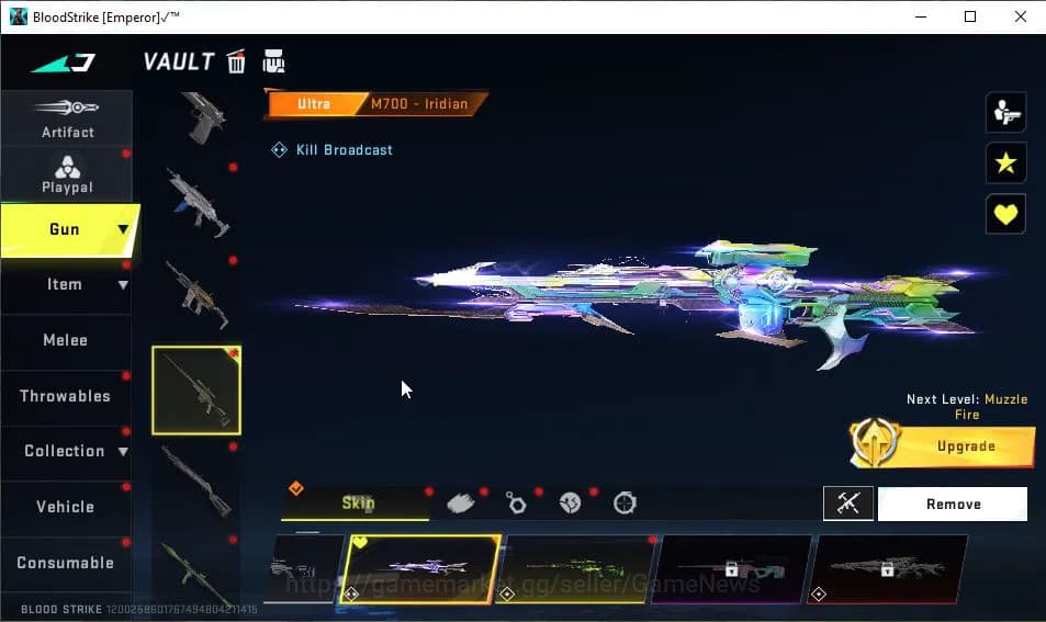 Blood Strike Accounts ASIA|ETERNAL[Galil-Noxdra Lv3,Vector-Shadowdrake L image 15