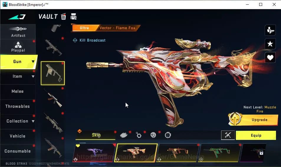 Blood Strike Accounts ASIA|ETERNAL[Galil-Noxdra Lv3,Vector-Shadowdrake L image 18