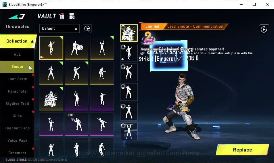 Blood Strike Accounts ASIA|ETERNAL[Galil-Noxdra Lv3,Vector-Shadowdrake L image 8