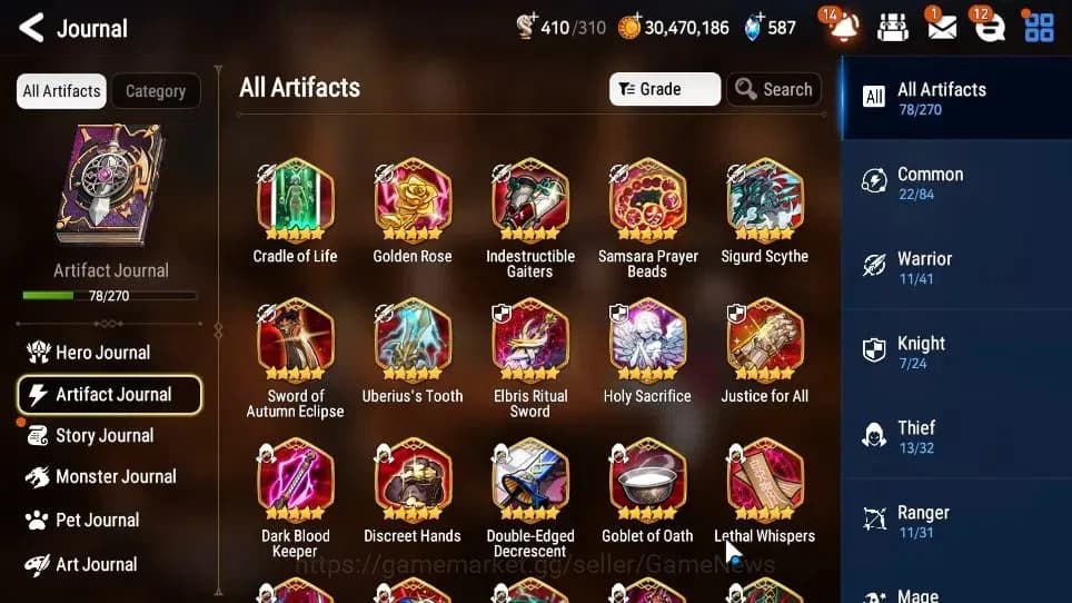 Epic Seven Accounts GLOBAL UnVerif|13 ML(Salome,NM Luna,LC Bellona,Etc image 10