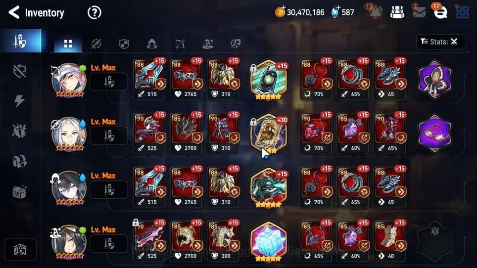 Epic Seven Accounts GLOBAL UnVerif|13 ML(Salome,NM Luna,LC Bellona,Etc image 16