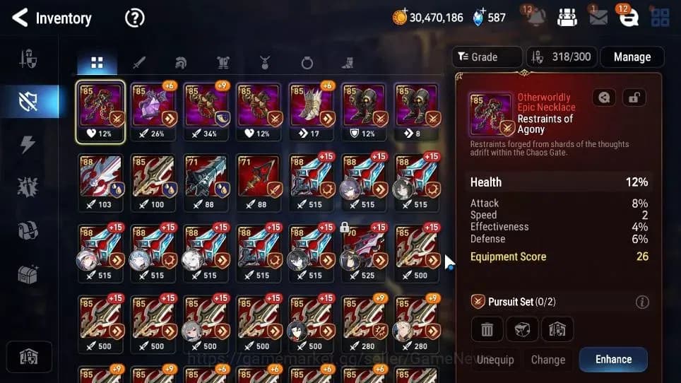 Epic Seven Accounts GLOBAL UnVerif|13 ML(Salome,NM Luna,LC Bellona,Etc image 17