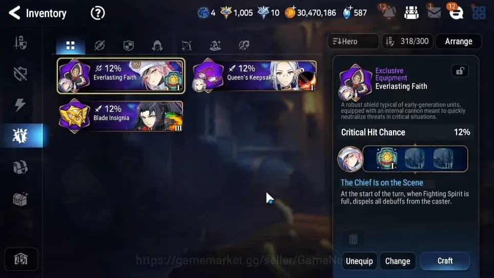 Epic Seven Accounts GLOBAL UnVerif|13 ML(Salome,NM Luna,LC Bellona,Etc image 19