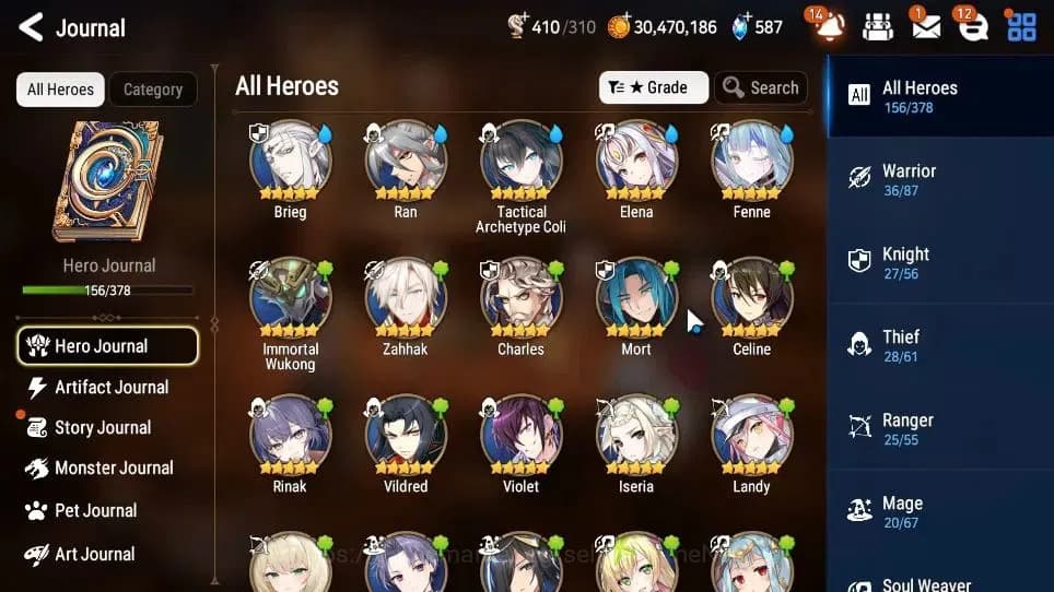 Epic Seven Accounts GLOBAL UnVerif|13 ML(Salome,NM Luna,LC Bellona,Etc image 8