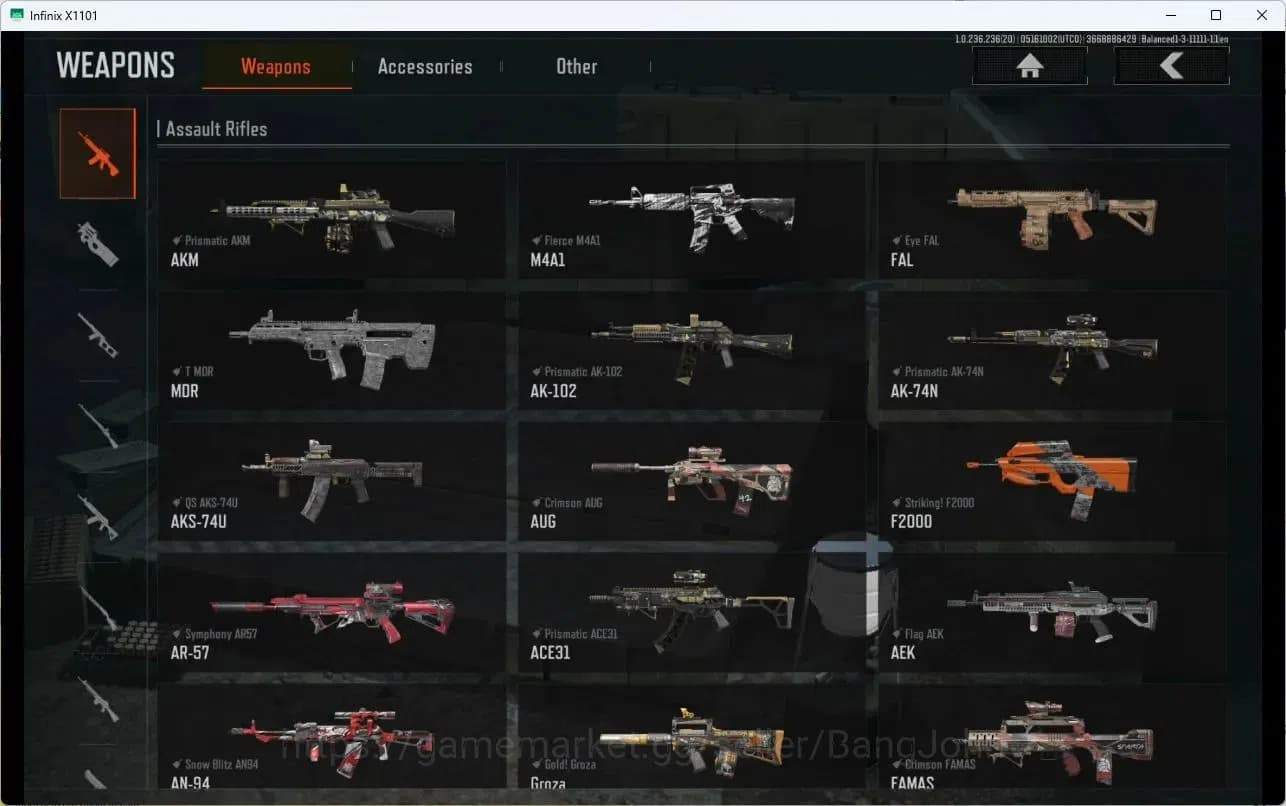Arena Breakout Accounts Mobile | LVL30 | SV 203.1M | CV 112.5M | Decree LR image 5