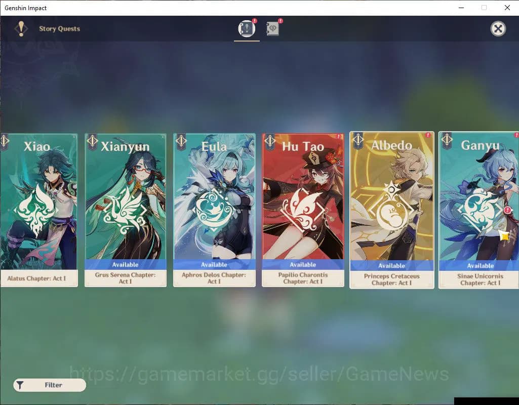 Genshin Impact Accounts ASIA|AR 43|3 Limited+23(*4Character)|Lauma,Kazuha, image 10