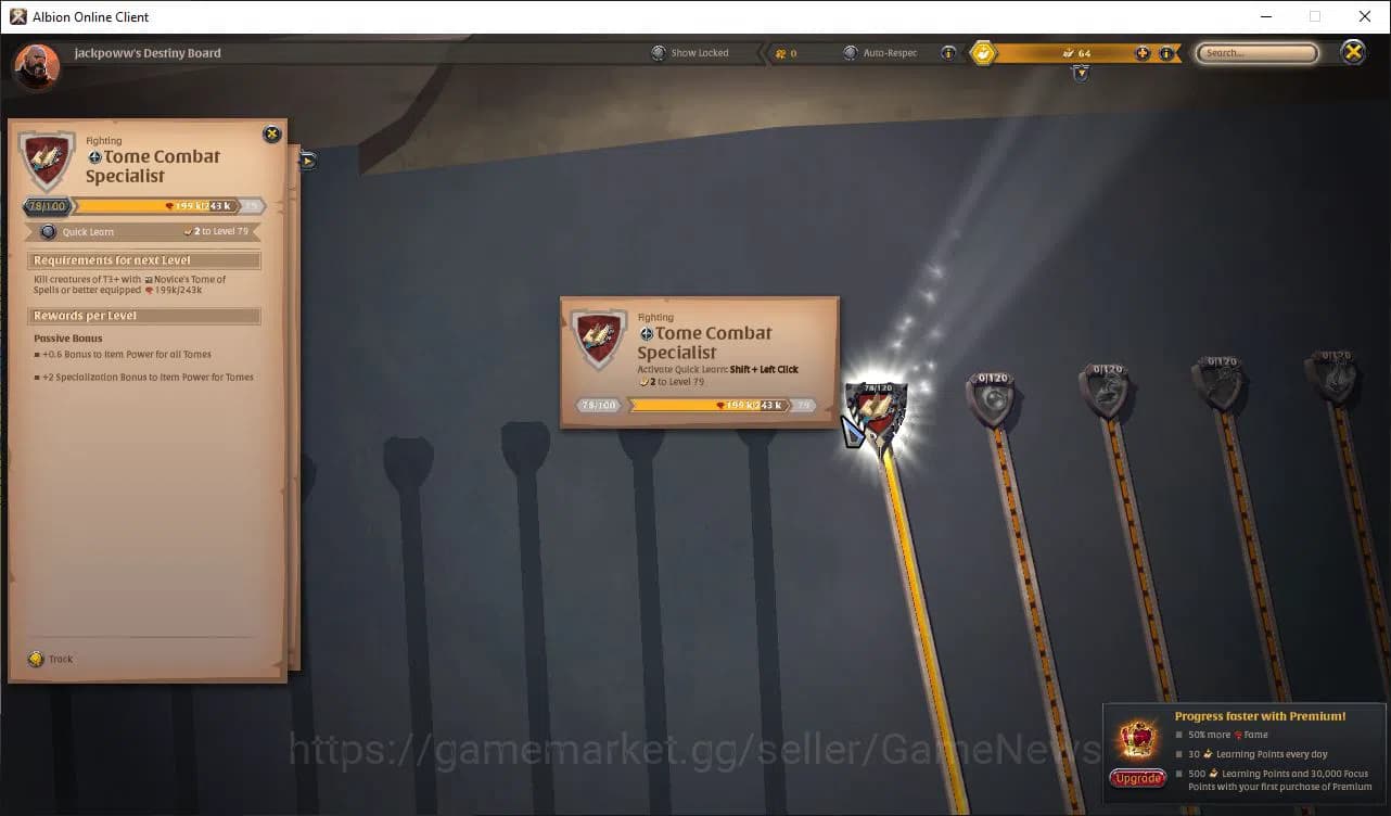 Albion Online Accounts ASIA|3,21M Total Fame -9,01M Silver|T8 Ore Miner-T image 10