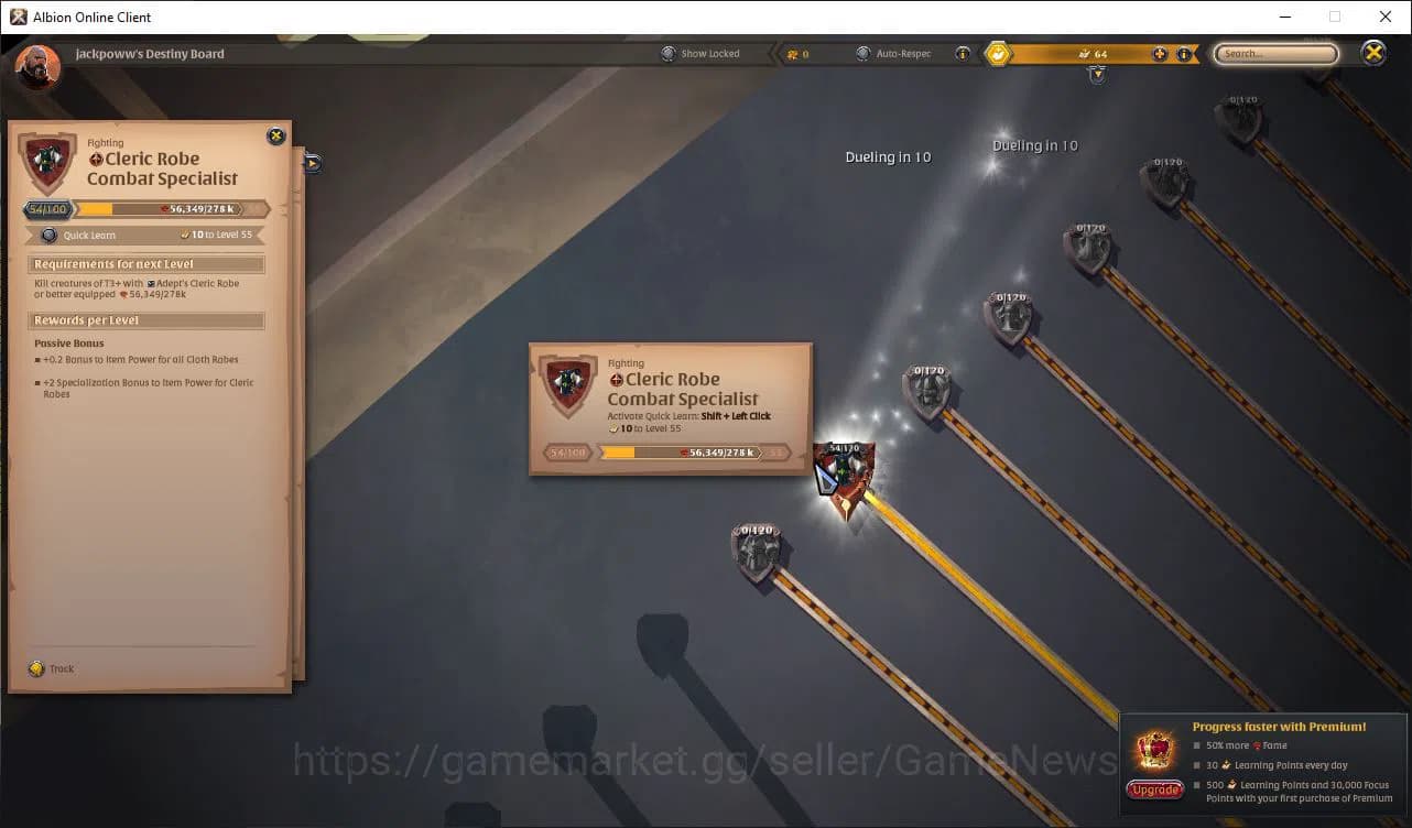 Albion Online Accounts ASIA|3,21M Total Fame -9,01M Silver|T8 Ore Miner-T image 8